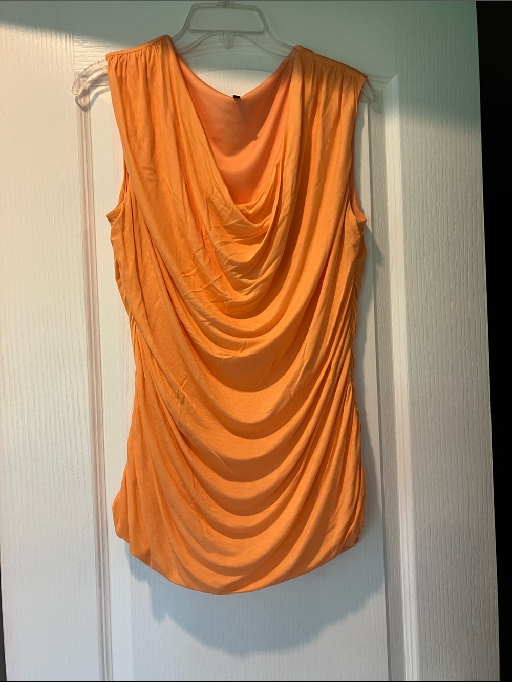 Maurices Sleeveless Draped Camisole - Orange